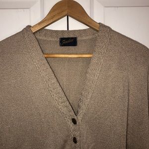 Vintage Oatmeal Cardigan